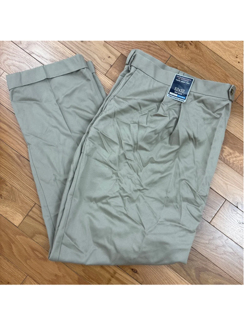 ROUNDTREE & YORKE Beige Chinos & Khakis Waist 52